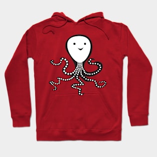 Gothic Skeletal Happy Octopus Hoodie